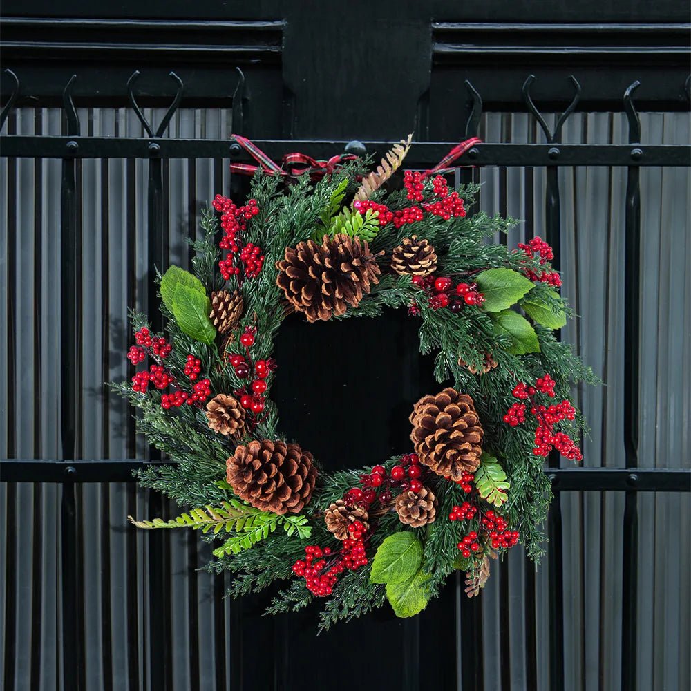 OBA Handmade Christmas Wreath for Front Door | Direct Furnish