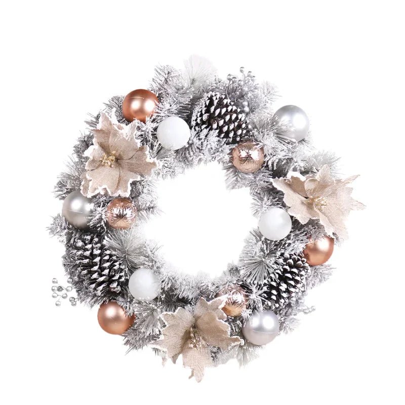OBA Pine Cone Christmas Wreath Home Decoration | Direct Furnish