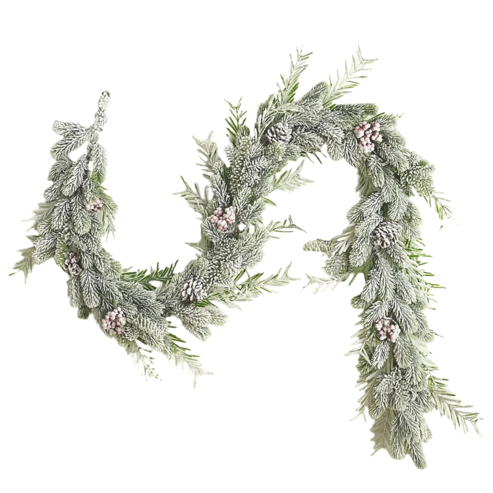 OBA Red Berry Christmas Wreath Holiday Decor | Direct Furnish
