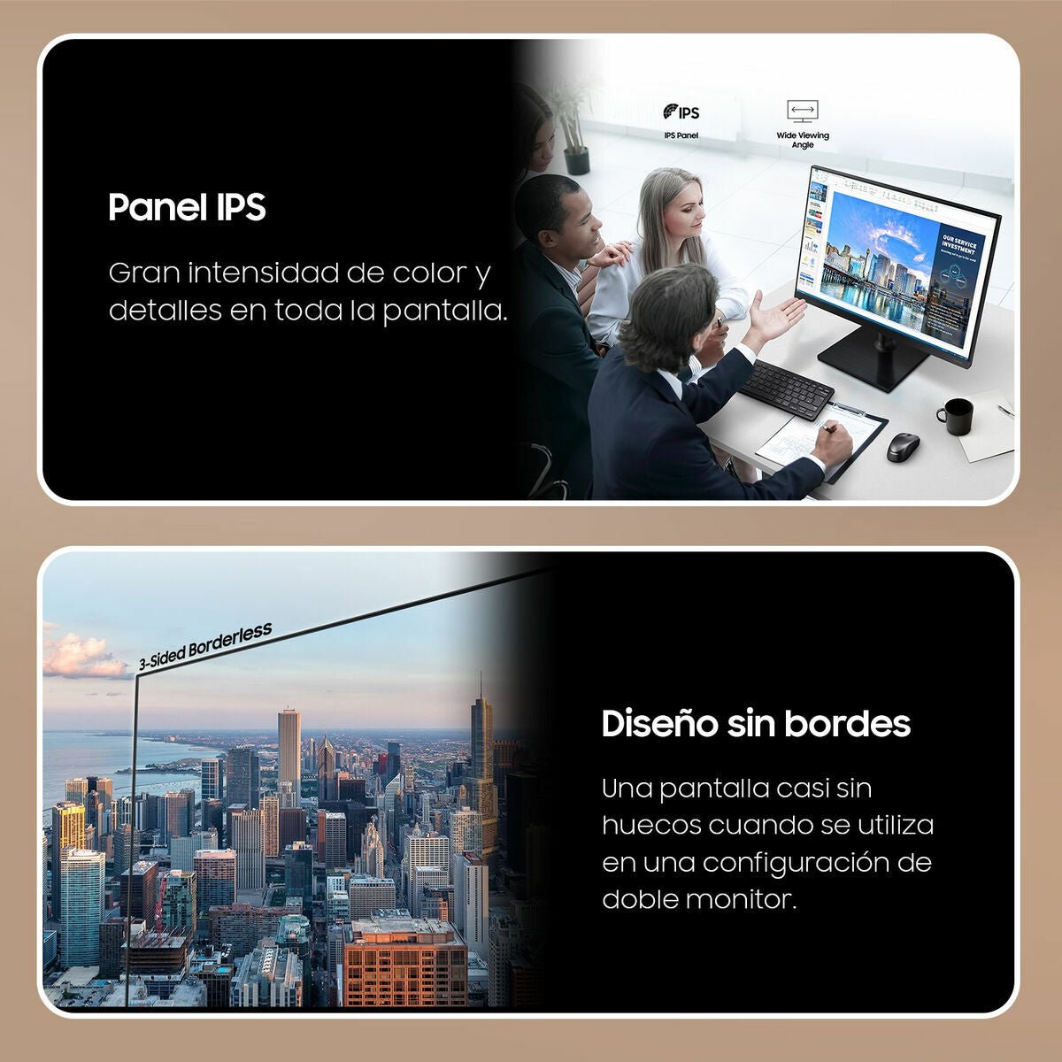 Samsung Monitor Samsung LS24D304GAUXEN Full HD 24" | Direct Furnish