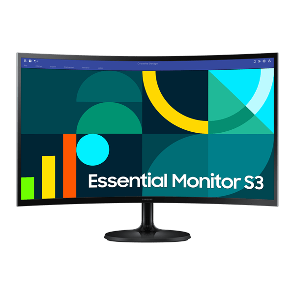 Samsung Samsung LS27D360GAUXEN 27" monitor Ívelt monitor S3 S36GD (LS27D360GAUXEN) | Direct Furnish