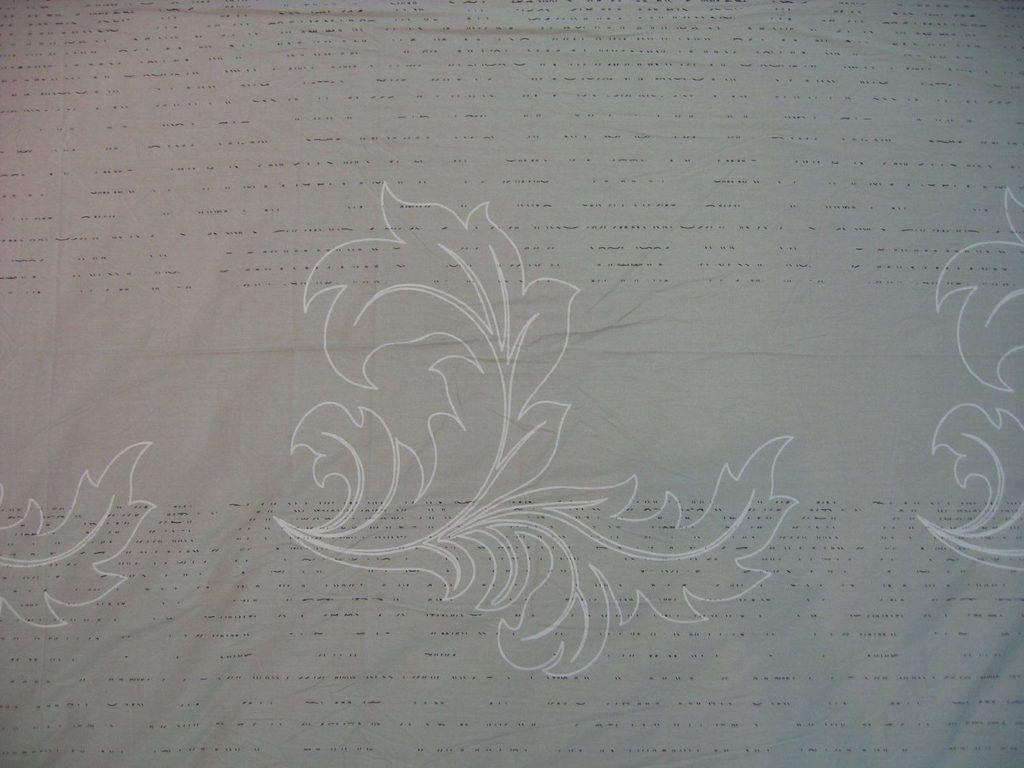 DaDa Bedding Paisley Grey Floral Leaves Fitted Sheet & Pillow Cases Set (FTS8197)