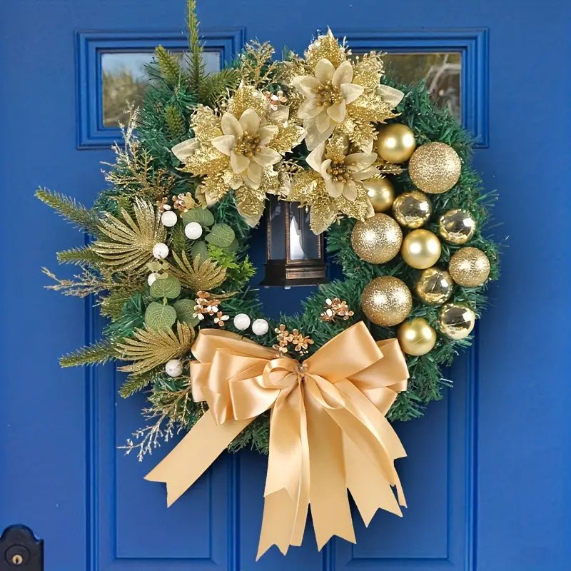 TM Braided Bliss: A Festive Christmas Wreath | Direct Furnish