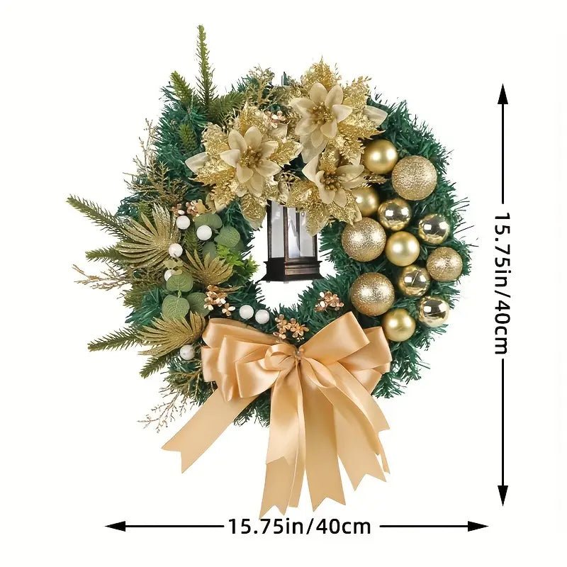 TM Braided Bliss: A Festive Christmas Wreath | Direct Furnish
