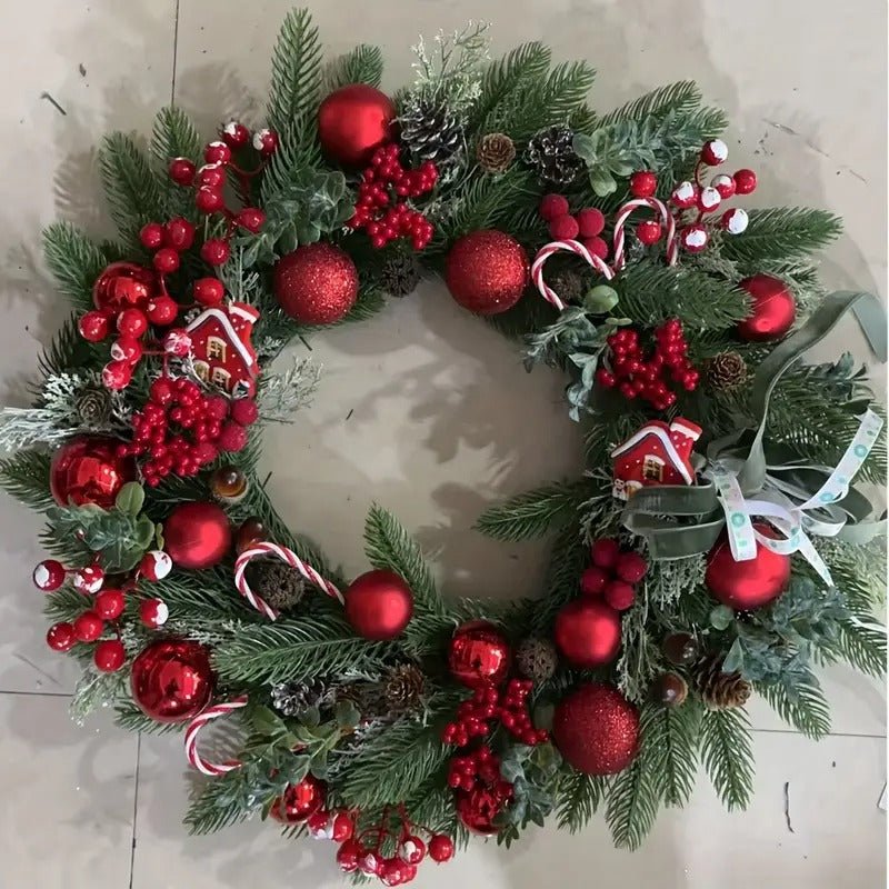 TM Christmas Wreath Door Hanging Decoration | Direct Furnish